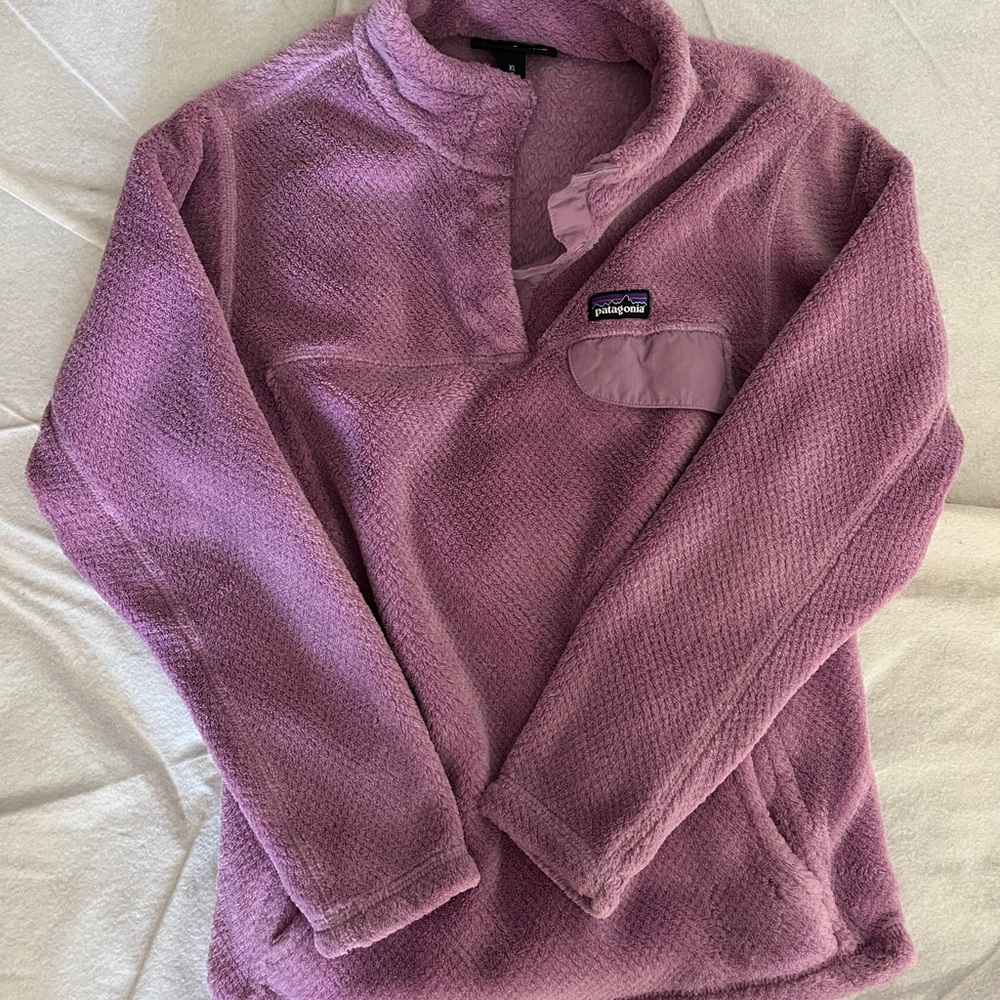 Patagonia Girl’s XL Purple/Pink Pullover
